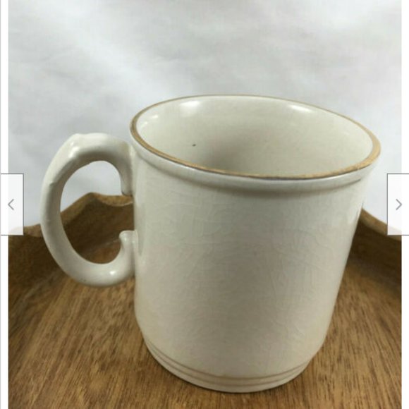 Gardener's Prayer Prince William Ware England Gold Trim Coffee Mug - Picture 5 of 8